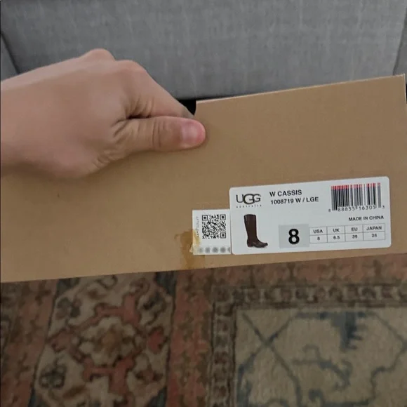 UGG Black and Brown Women's Boots - Picture 3 of 4